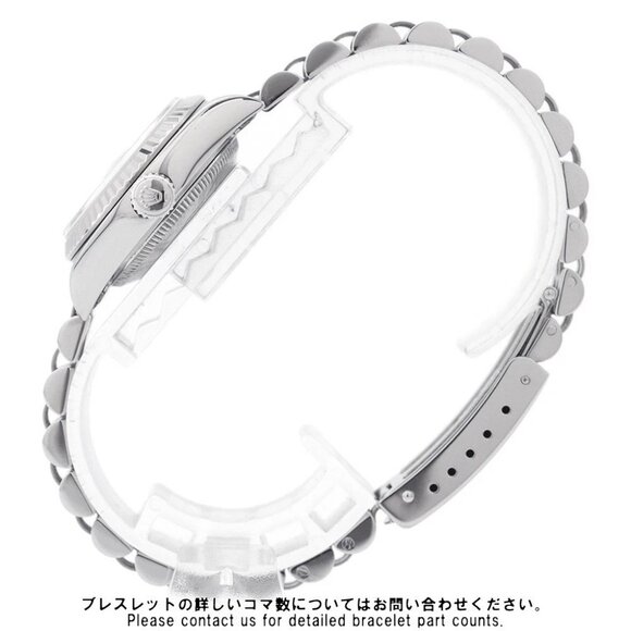 ROLEX Datejust 26mm Stainless Steel 18K White Gold Silver Dial - Picture 3 of 15